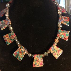 Stone Necklace Collar with stone variations